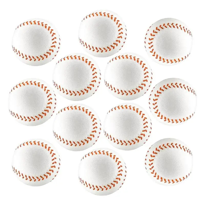 12-Pack Mini Foam Stress Squeeze Balls for Kids & Adults