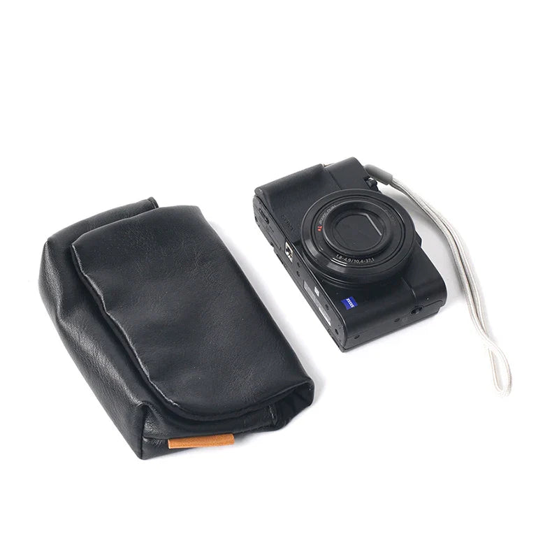 Soft PU Camera Case Bag for Leica Panasonic Nikon Ricoh | KOQZM