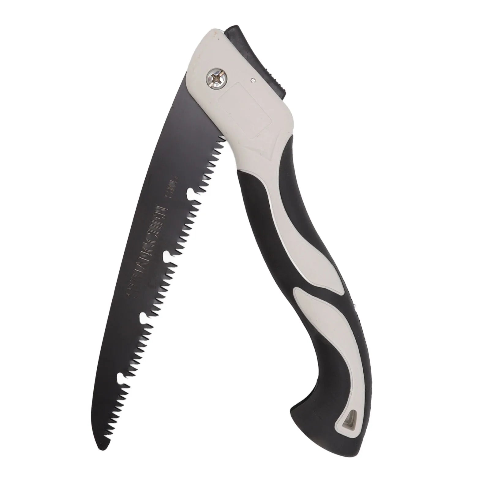 Folding Saw Silicone Handle Compact Hand Pruning Saw Triple Cut Teeth Manganese Steel Blade for Branches Cutting for Gardening Peaceful Pleasures Health and Wellness