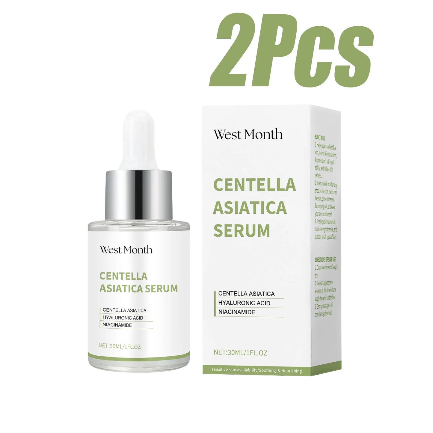 Centella Asiatica Serum – Soothing, Brightening & Hydrating