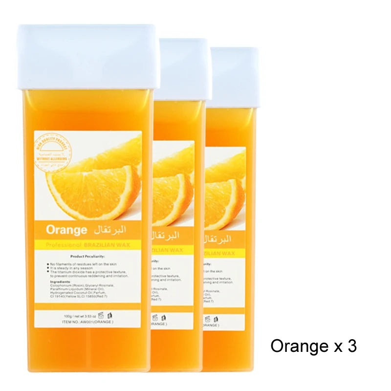 Soft Wax Roller Refill Cartridges for Roll-On Body Waxing