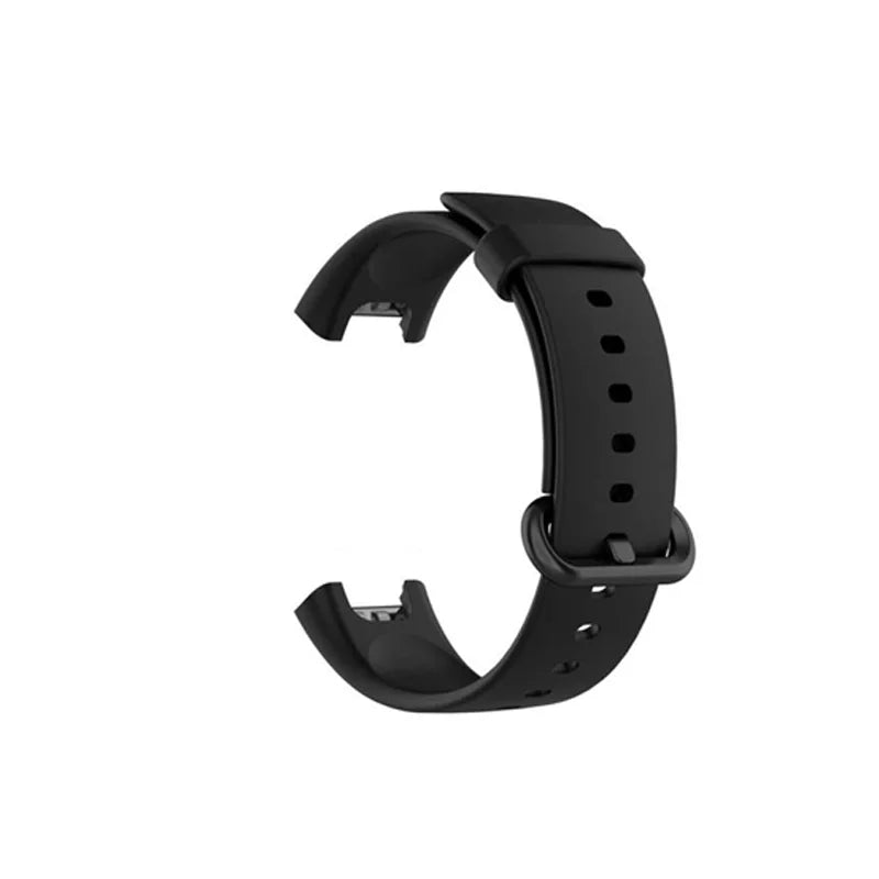 Silicone Sport Strap for Redmi Watch 1 & Mi Watch Lite Peaceful Pleasures Health and Wellness black