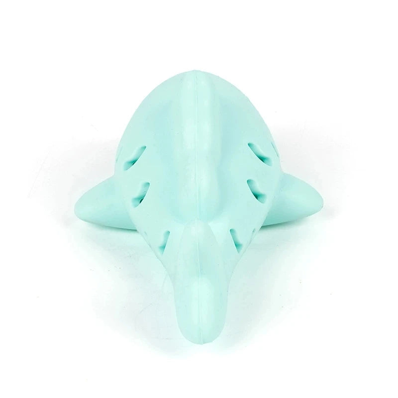 Interactive Silicone Pet Chew Toy – Food Puzzle for Cats & Dogs