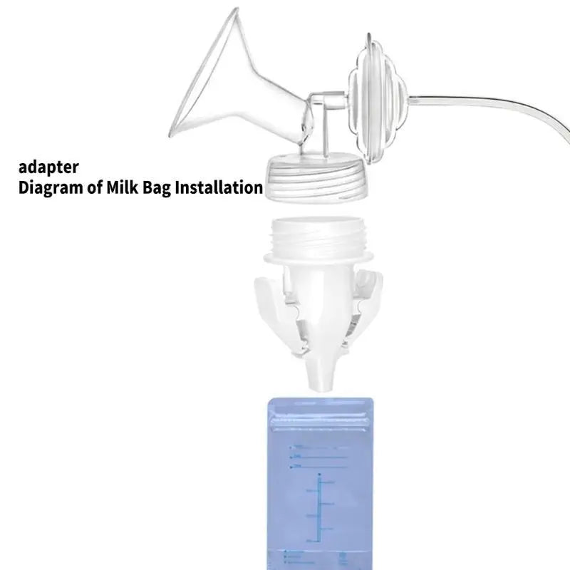 Breastmilk Storage Bag Connectors for Spectra 1 Pumps