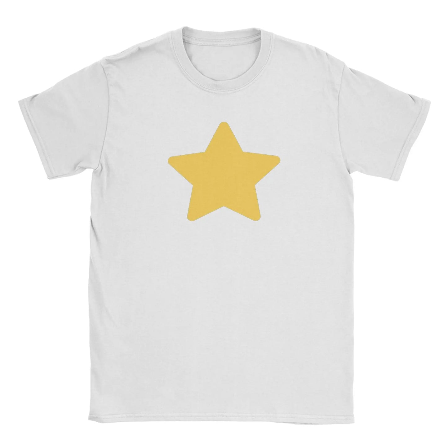 Stevens Universes Men's T Shirt Cartoon Novelty Tees Short Sleeve Crew Neck T-Shirts Pure Cotton Gift Idea Clothes Peaceful Pleasures Health and Wellness WHITE L