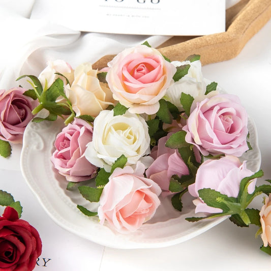 Artificial Silk Rose Flower Heads – Wedding & Party Decor Artificial Silk Flowers Peaceful Pleasures Health and Wellness