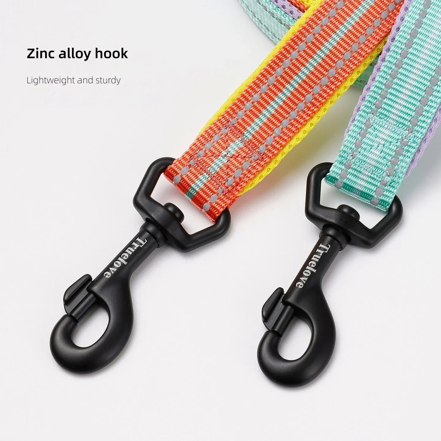 Truelove Pet Leash 200CM Comfort Sandwich Dog Leash Soft Padded Breathable No Pull Pet Lead Durable Reflective Rope TLL2112 Peaceful Pleasures Health and Wellness