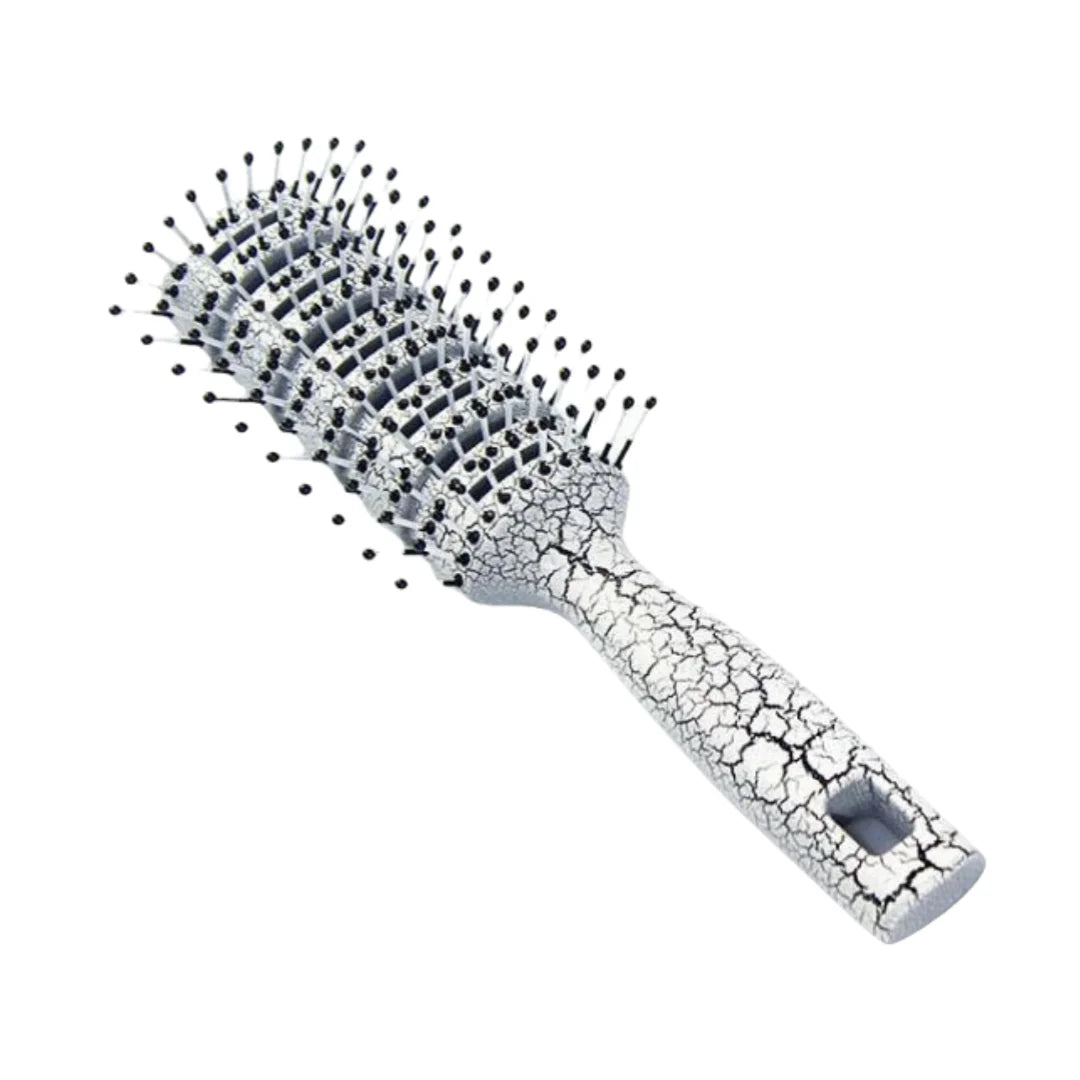Barber Comb Fish Bone Shape Hair Brush - Hairdressing Dyeing Comb Styling Tool Professional Salon Supplies Peaceful Pleasures Health and Wellness B