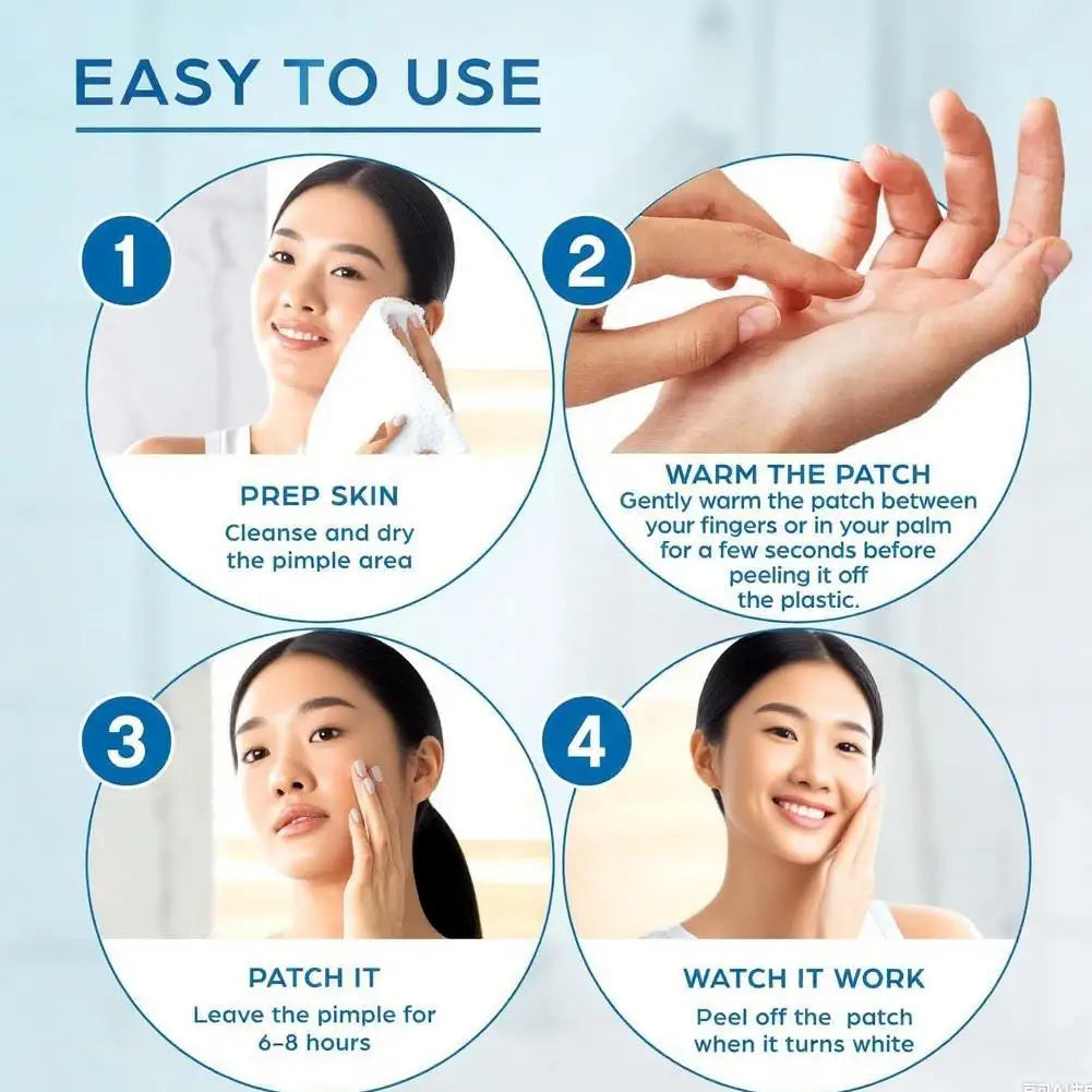 Multi-Color Star Acne Patches – Ultra-Thin Concealer Dots