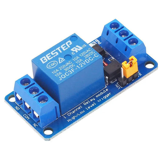 1-Channel Relay Module DC 3.3V–24V Optocoupler for Arduino Relay Module Oasis Select