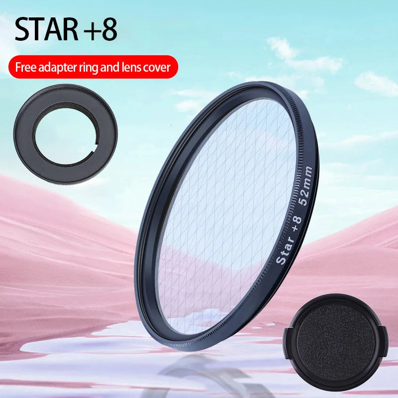 52mm ND & CPL Filter Kit for DJI Osmo Action 6 + Adapter Ring