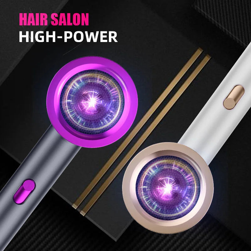 Hair Dryer High-Power Blue Light Negative Ion Ultra Silent Hair Care Quick Dry Home Powerful Constant Anion Electric Hair Dryer Peaceful Pleasures Health and Wellness