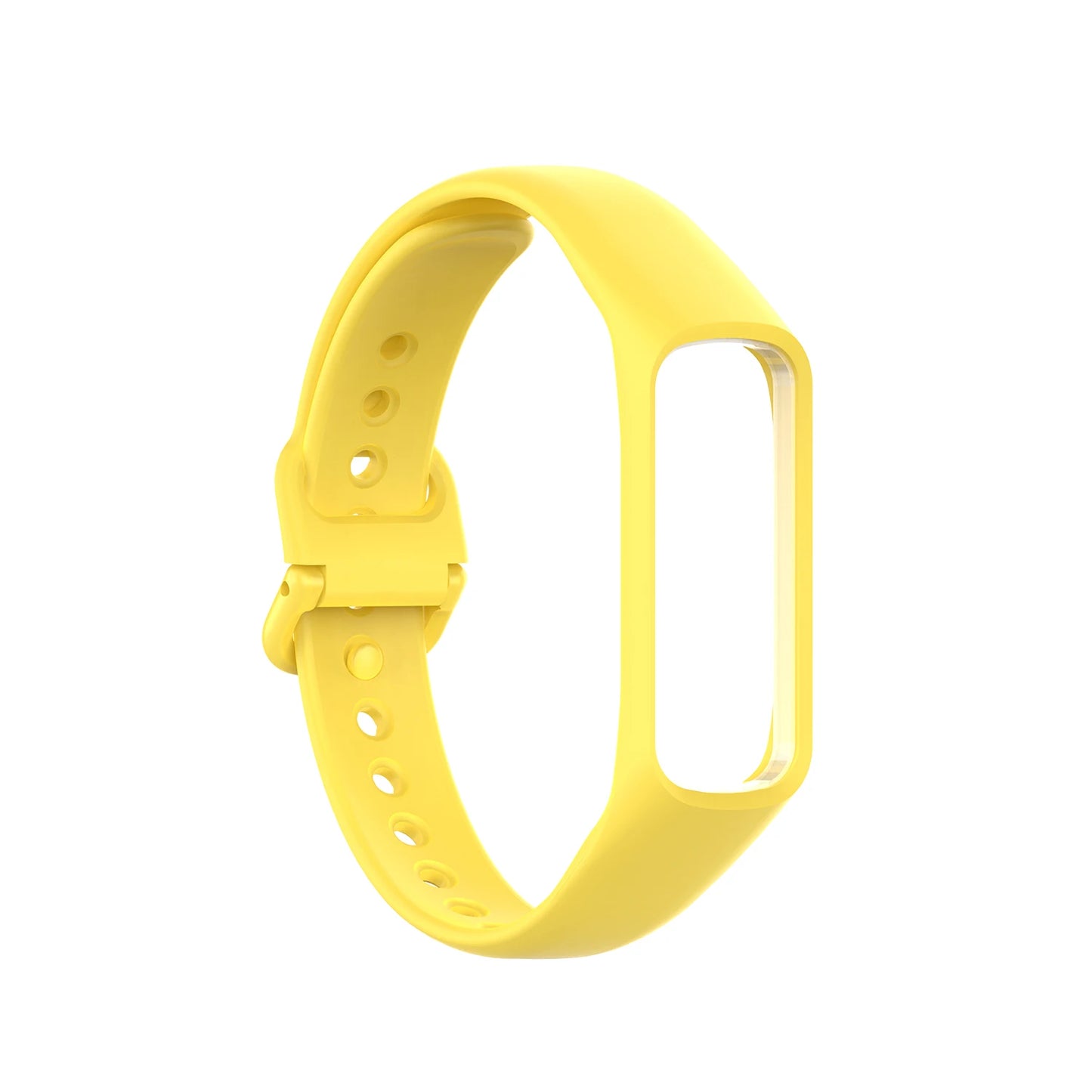 For Samsung Galaxy Fit 2(R220) Band Straps Soft Silicone Wrist Strap for Samsung SM-R220 Fitness SmartWatch Replacement Peaceful Pleasures Health and Wellness YELLOW