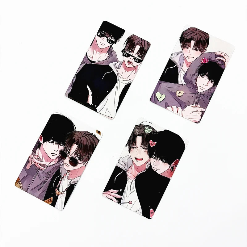 Korean BL Manhwa You My World Lomo Card Juhyeok Suah Q Version Photo