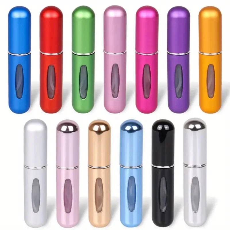 Portable Aluminum Refillable Travel Perfume Spray Bottle