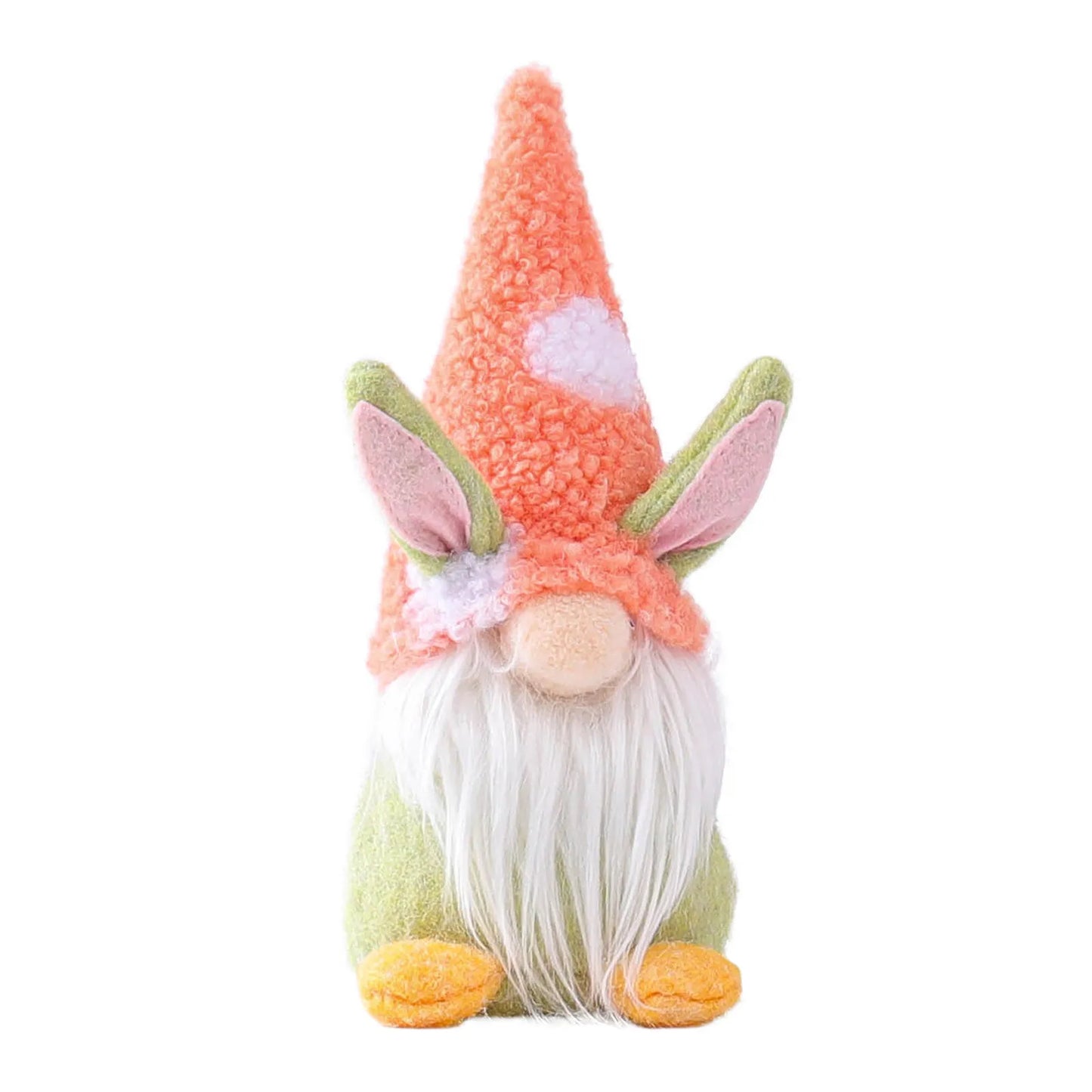 Easter Gnome Bunny Faceless Doll – Handmade Spring Decor Gift