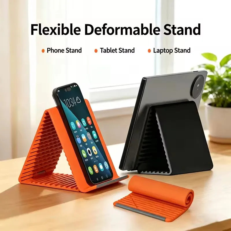 Adjustable Foldable Desktop Phone Holder Creative Deformable