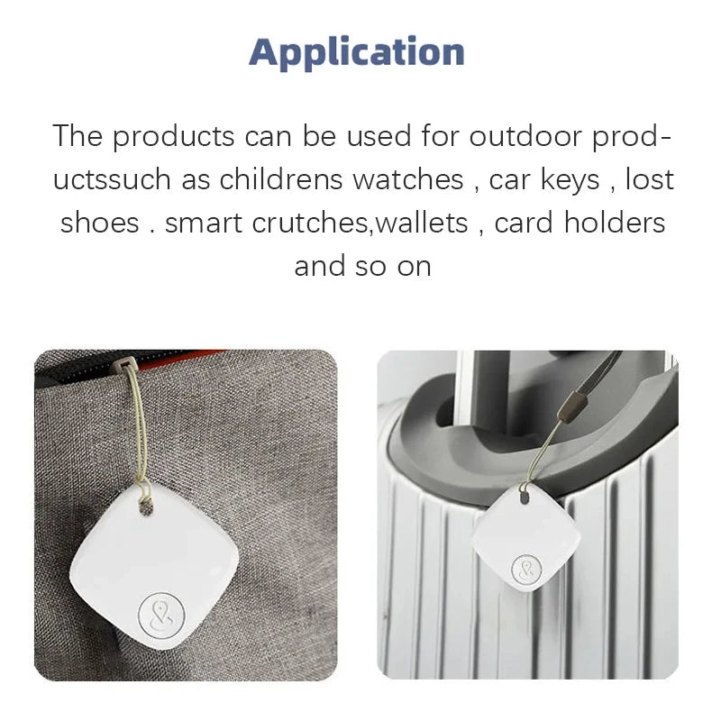 Bluetooth Elder GPS Tracker Works with IOS Find My App Dog Pet Key Finder Kid Car Positioner Anti-Lost Device Item Locator Peaceful Pleasures Health and Wellness