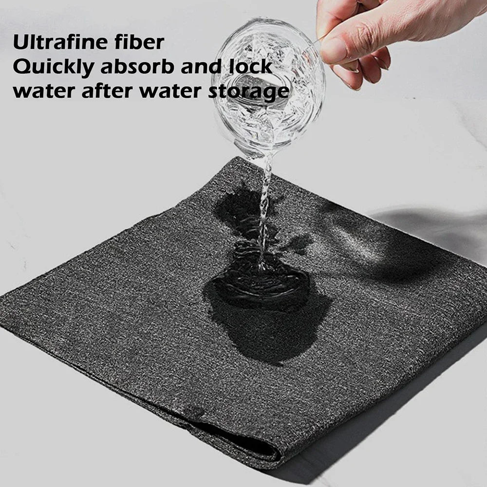 Magic Cloth Window For Kitchen Dishcloth Cleaning Tool Household Glass Reusable Thickened Towel Microfiber New Traceless Goods Peaceful Pleasures Health and Wellness