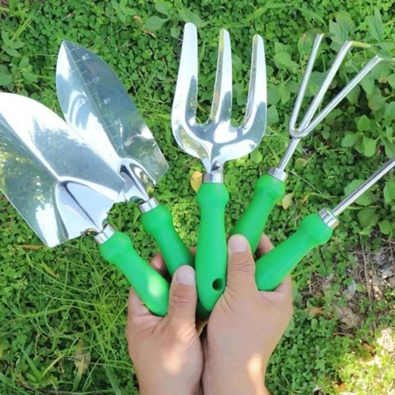 Gardening Tool Set Shears Shovel Rake 11 Piece Gardening Tools for Women Mom Beginners Plant Tree Yard Men Flower Gardener Lawn Peaceful Pleasures Health and Wellness
