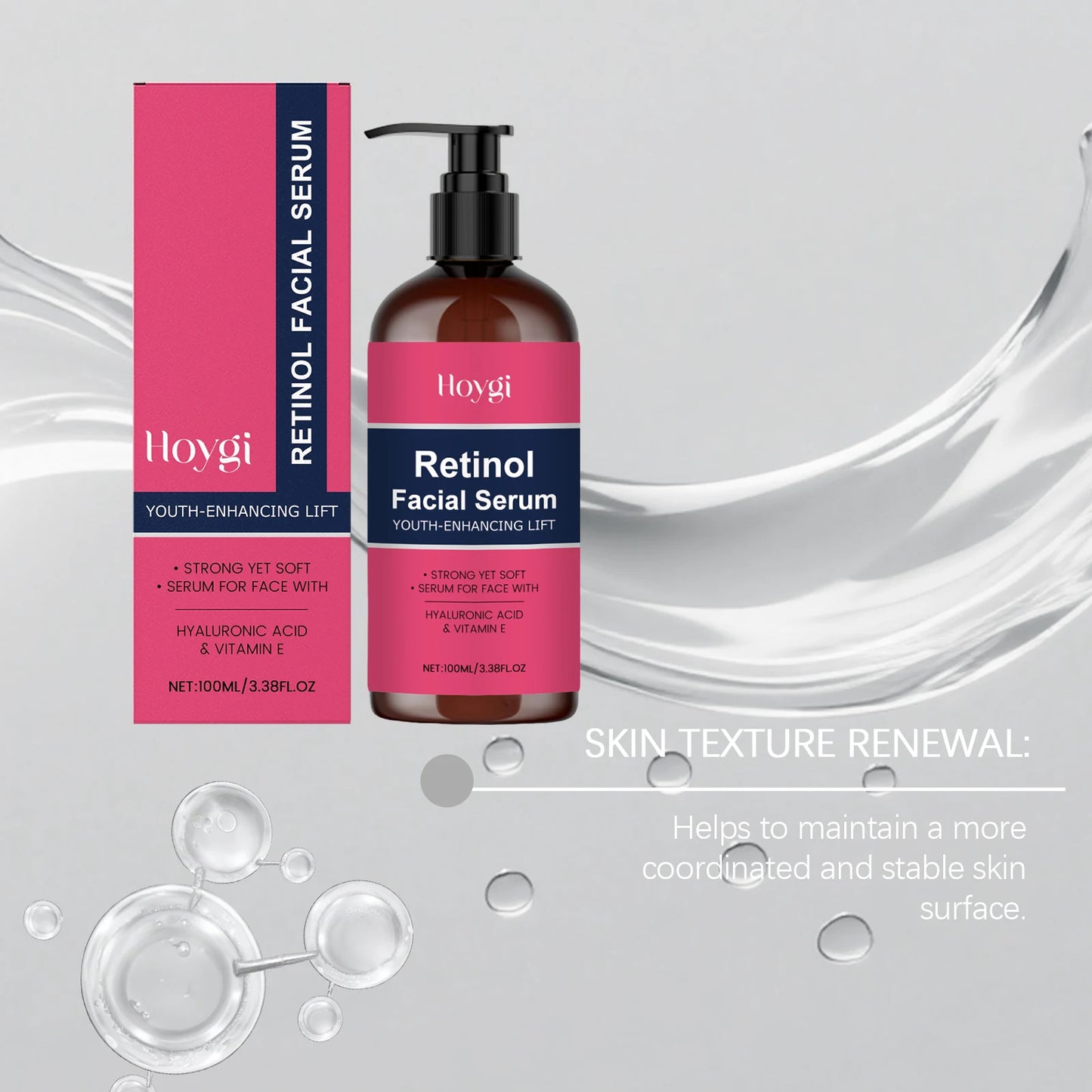 Hoygi Retinol Face Serum – Deep Hydration for Sensitive Skin