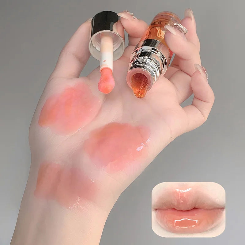 Gege Bear Crystal Jelly Lip Oil Mirror Gloss Tint | K-Beauty
