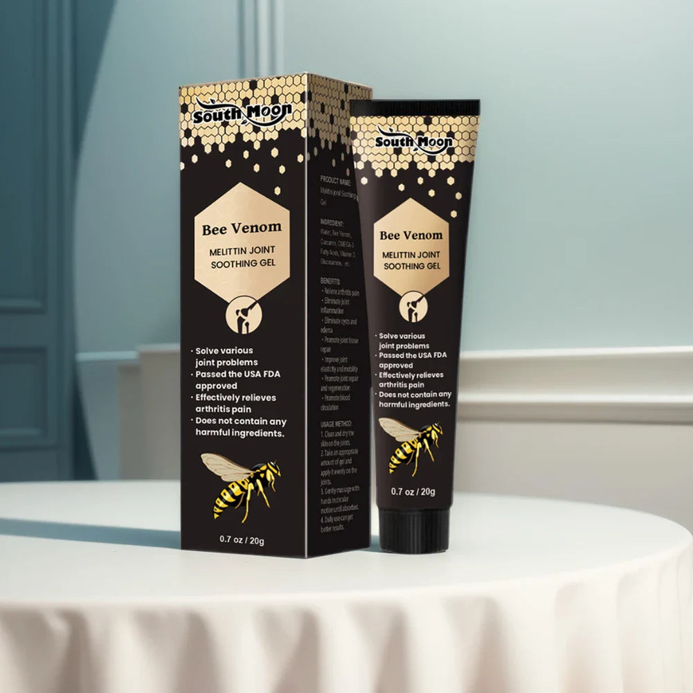Bee Venom Soothing Gel – Curcumin, Glucosamine & Vitamin D