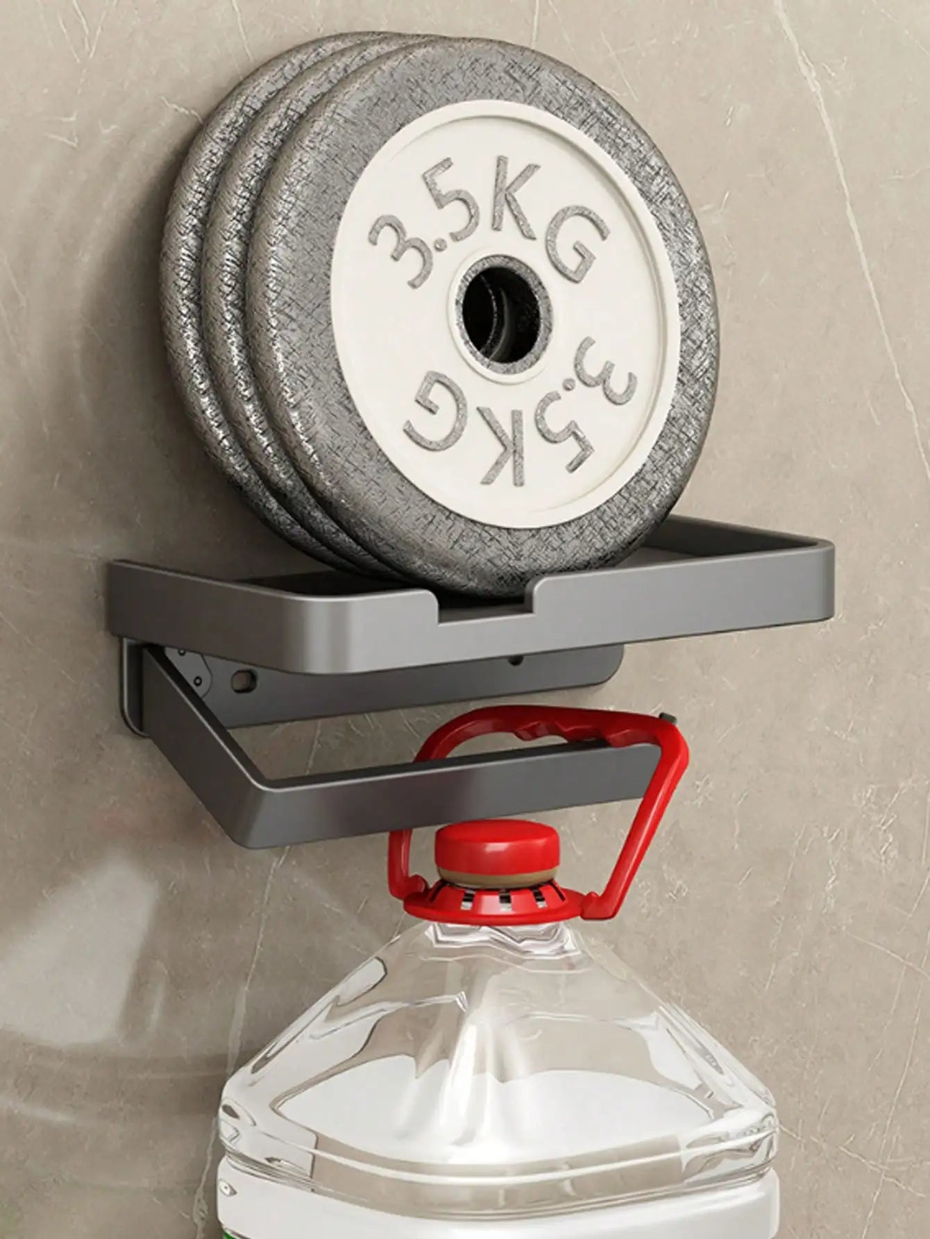 Toilet Paper Holder – Adhesive or Screw Wall Mount, Stainless Steel
