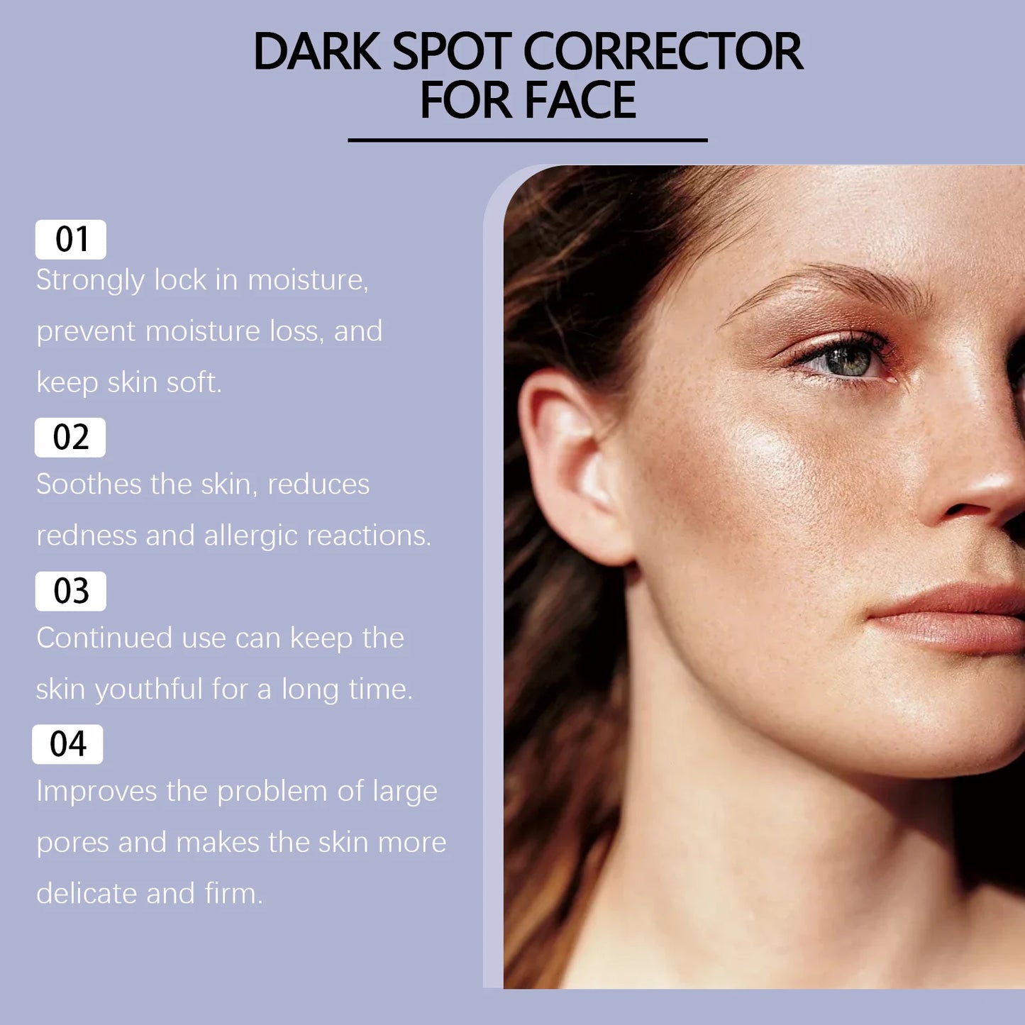 Dark Spot Corrector Face Cream Removal Melanin Pigmentation Brightening Even Skin Tone Reduce Redness Moisturizing Facial Care Peaceful Pleasures Health and Wellness