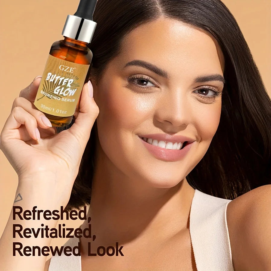 GZE Butter Glow Bronzing Serum – Sunkissed Radiant Drops