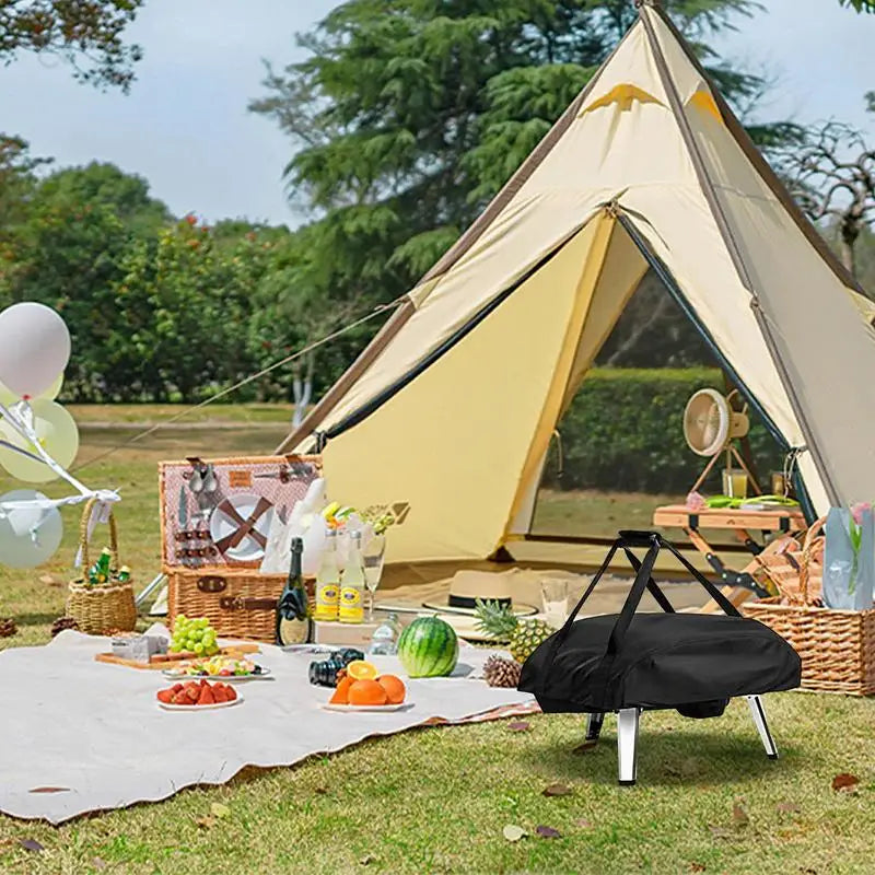 Waterproof Pizza Oven Dustproof Covers Pizza Ovens Covers for Ooni Koda 12 16 Portable 420D Oxford Cloth Dust Protective Cover Peaceful Pleasures Health and Wellness