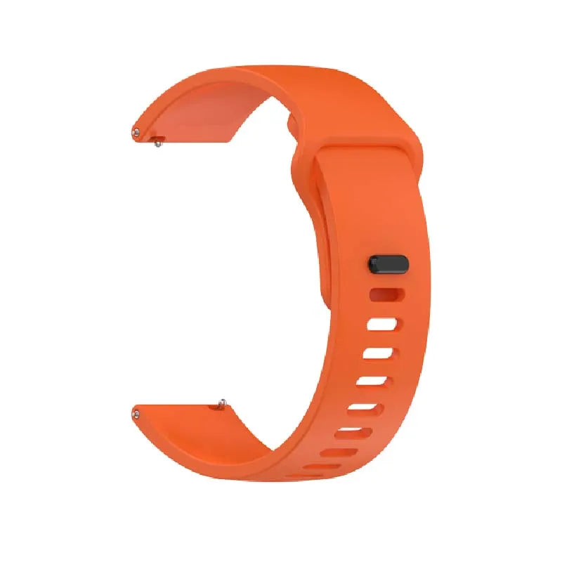 Silicone Sport Band for Redmi Watch 5 Active & Lite 22mm Peaceful Pleasures Health and Wellness orange Redmi watch 5 Lite