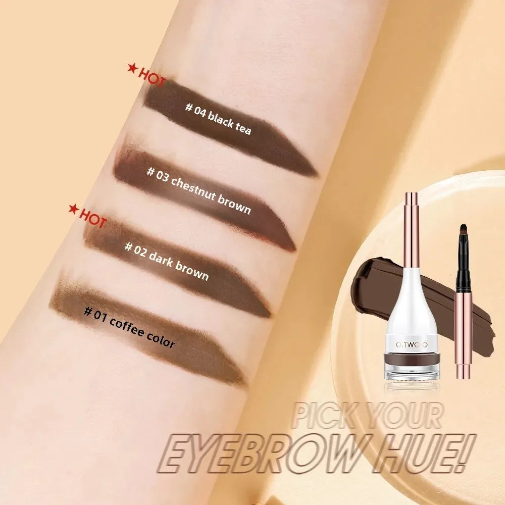 O.TWO.O Waterproof Eyebrow Pomade Gel – Smudge-Proof Brow Tint