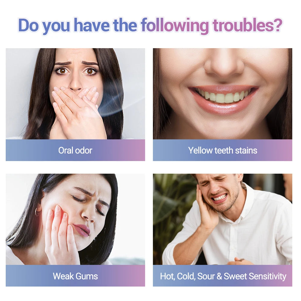 Niacinamide Teeth Whitening Toothpaste Reduce Yellow Stains on Teeth Mint Flavor Fresh Breath Toothpaste Home Gum Care Daily Use Peaceful Pleasures Health and Wellness