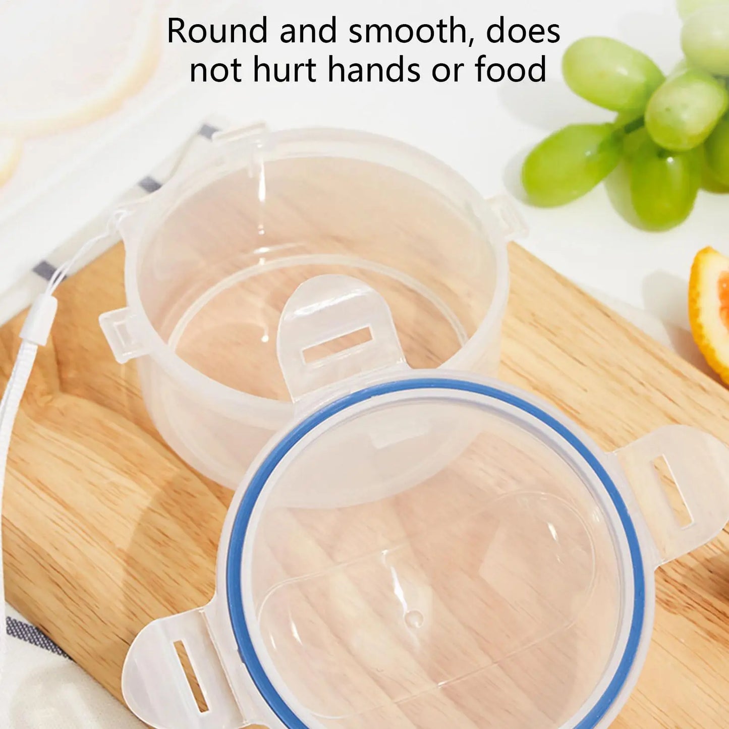 Reusable Fruit & Veggie Fresh-Keep Storage Container with Lid
