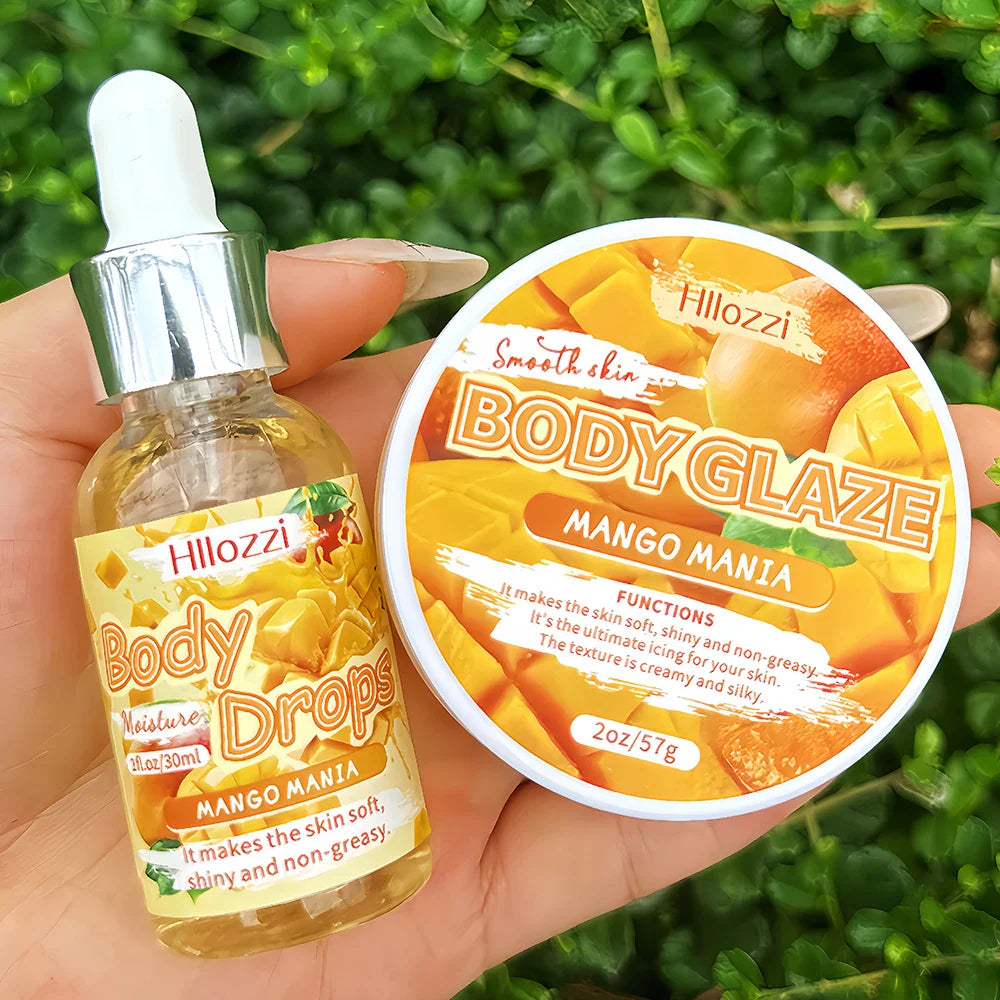 Body Glaze & Oil Combo – Non-Greasy Hydrating Body Lotion