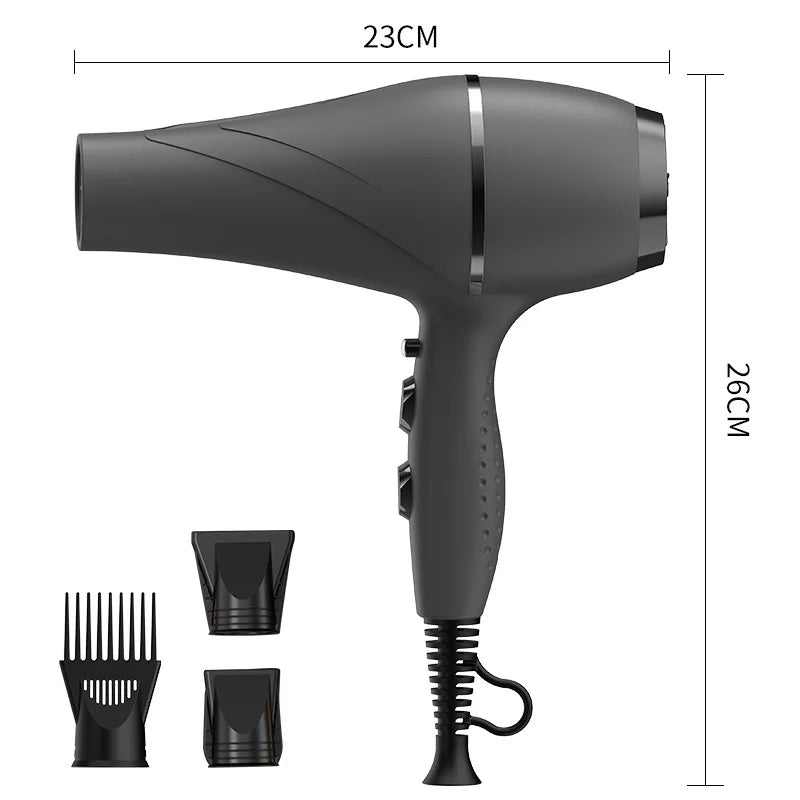 Popular High-Speed Hair Dryer 2200w High-Power Fast Drying Bass Noise Reduction Household Hair Salon Model 110V/220V Peaceful Pleasures Health and Wellness