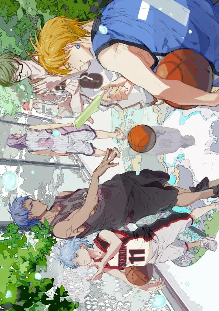 Kuroko No Basket Anime Canvas Wall Art Minimalist Poster