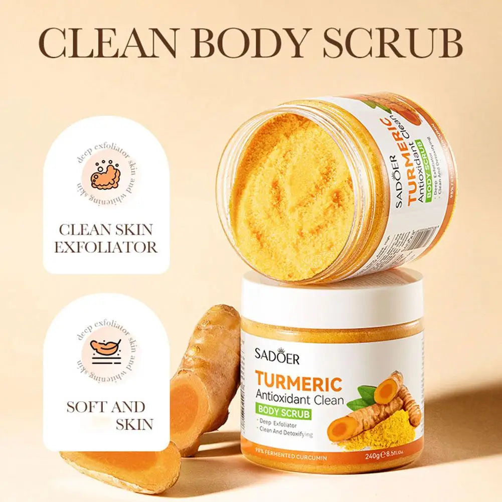 Turmeric Facial Cleanser Facial Scrub Cleansing Oil Control Blackhead Remover Shrink Pores Skin Care Body Care Peaceful Pleasures Health and Wellness