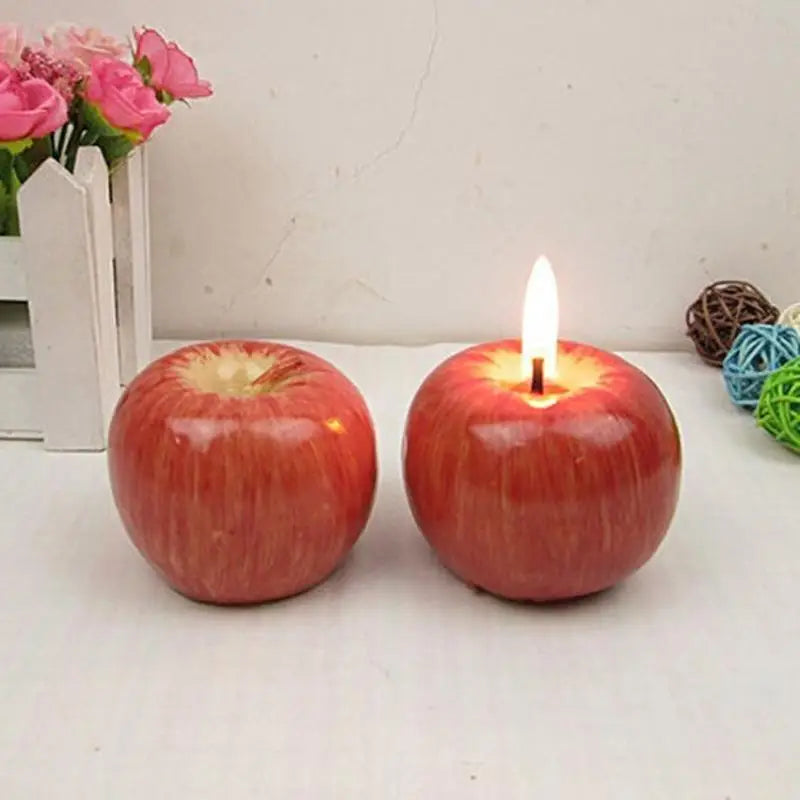 3D Realistic Apple Scented Candle | Aromatherapy Gift Décor