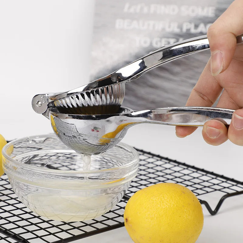 Zinc Alloy Manual Lemon Clip Juicer | Citrus Press Manual Citrus Juicer Peaceful Pleasures Health and Wellness