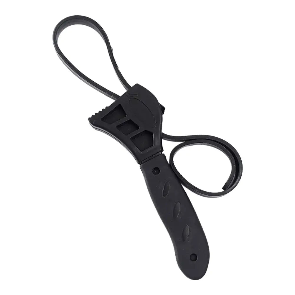 Multi-functional Belt Wrench Adjustable Strap Wrench Oil Filter Jar Opener Pipe Fitting Universal Jar Lids Tighten Loosen Tool Peaceful Pleasures Health and Wellness