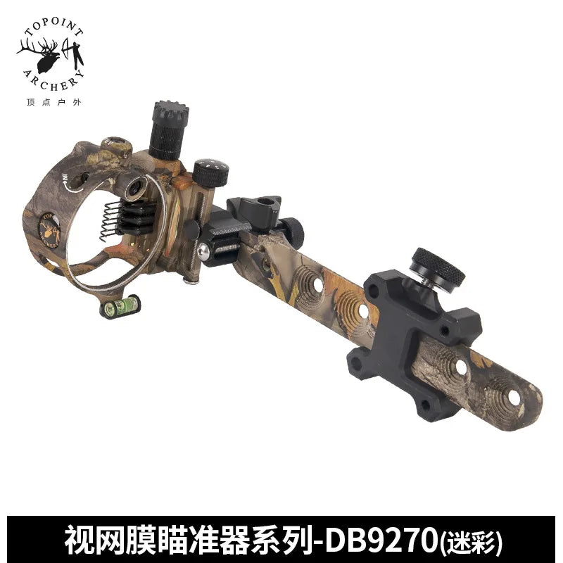 Topoint 5 7 Pin Bow Sights Compound Archery Sight DB Series Retina