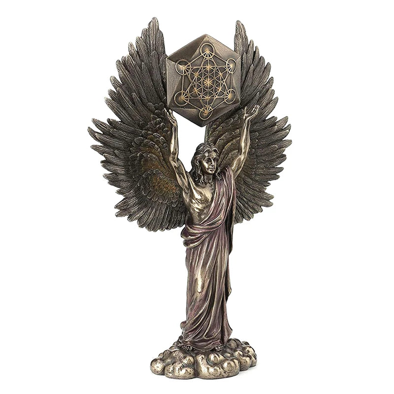 Metatron Angel Sacred Geometry Statue | Prophet Enoch Figurine
