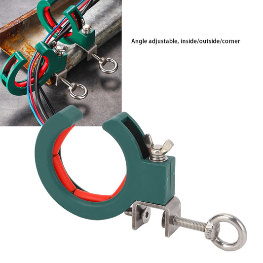 Cable Tray Roller Threading Wire Pulling Pulley Stainless Steel Thickened Dual Use Tool 65mm Cable Threading Wire Pulling Pulley Peaceful Pleasures Health and Wellness Green