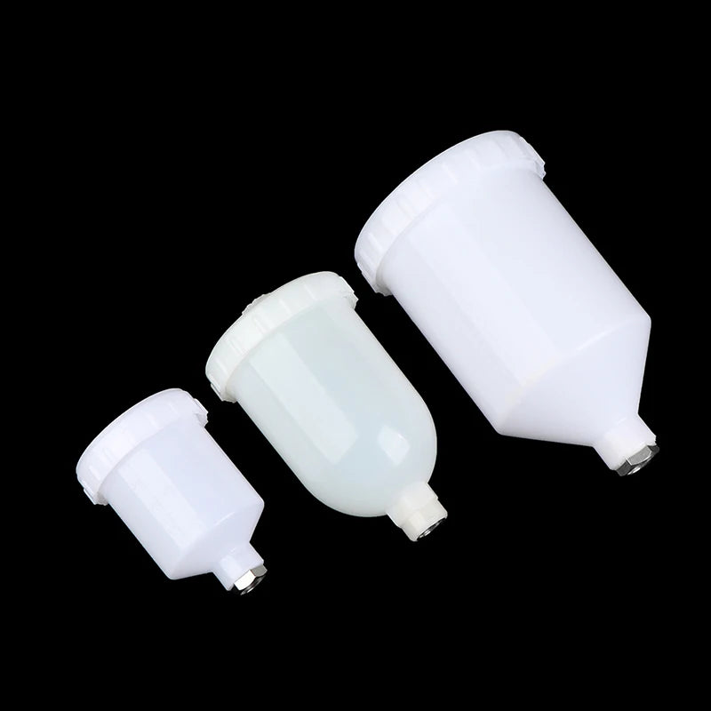 Plastic Gravity Feed Paint Cup 125/250/600ml | Spray Gun Part