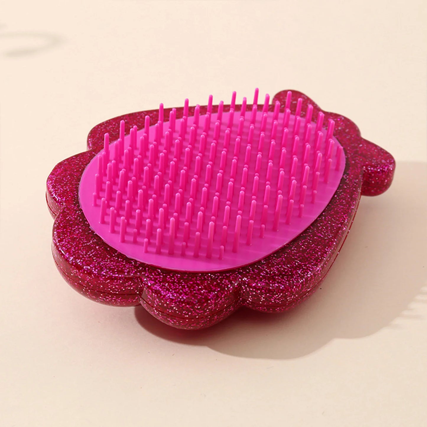 Seashell Detangling Massage Comb – Mini Hair Brush Home & Salon
