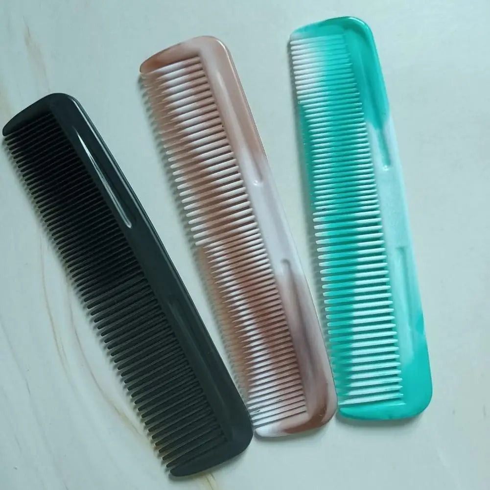 Mini Plastic Comb Small Hair Comb with Thick and Thin Teeth Portable Comb for Hotel Barber Accessories Women Hair Tools Peaceful Pleasures Health and Wellness