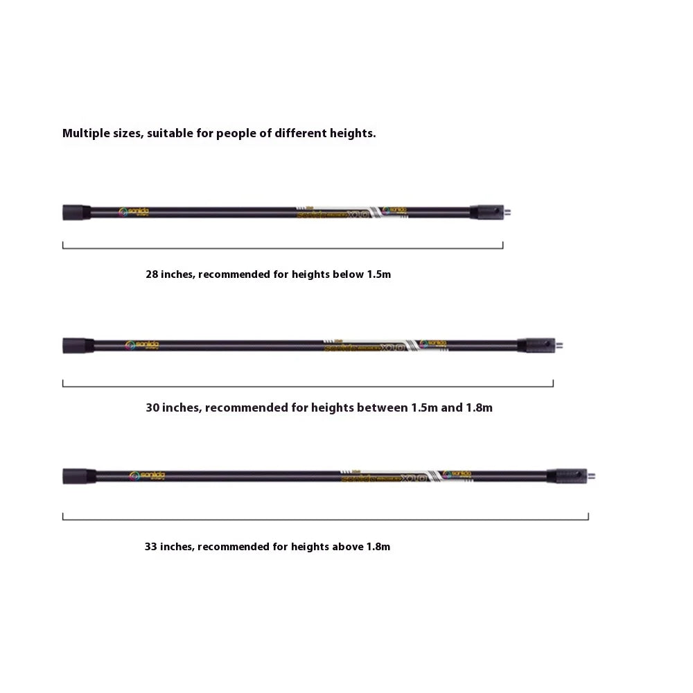 Sanlida Archery X10 Stabilizer 5 12 15 28 30 Carbon Rod Compound Bow