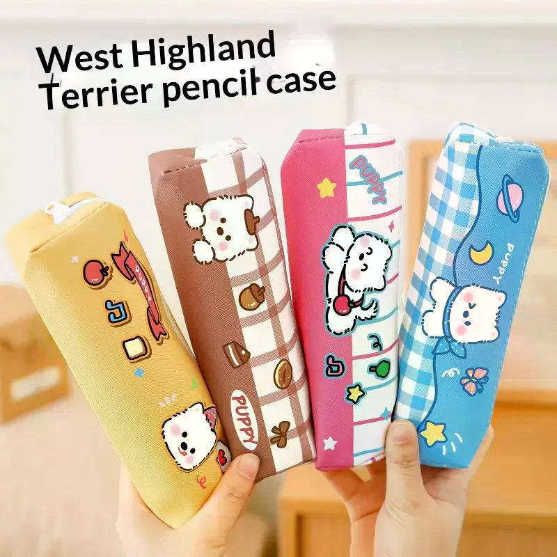 Cute Cartoon Pencil Case – Student Pen Box & Stationery Organizer